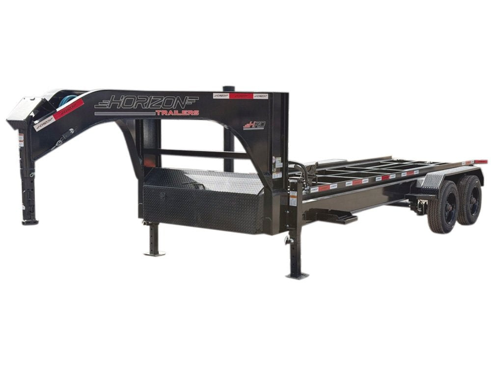 20' HRD GN Roll Off Base 2 - 10k Axles - 18 Ply Tires - 20' Gooseneck/Roll Off Base Trailer - Stryker Dealership Group