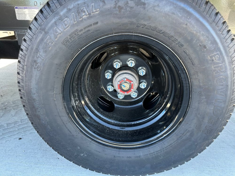 20' HZH GN Dump Trailer w/ 4' Walls (2) 10k Axles, 3-Way Door, Hydraulic Jacks - Dump Trailers/Dump Trailers - Stryker Dealership Group