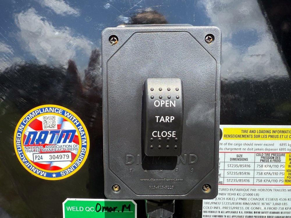 20' HZH GN Dump Trailer w/ 4' Walls (2) 10k Axles, 3-Way Door, Hydraulic Jacks - Dump Trailers/Dump Trailers - Stryker Dealership Group