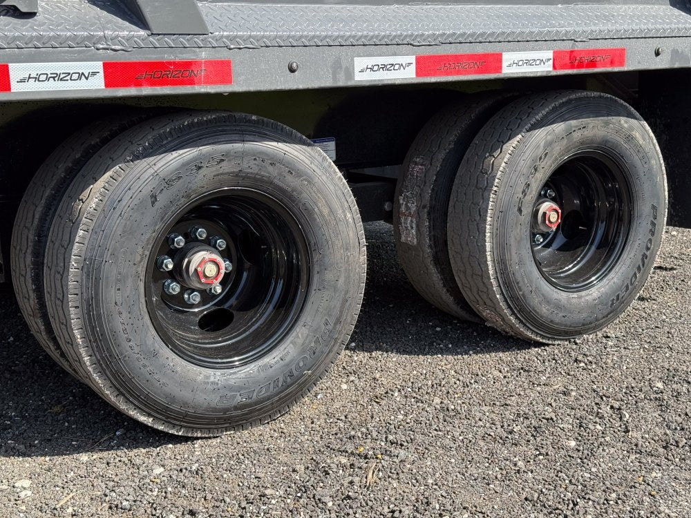 20' HZH GN Dump Trailer w/ 4' Walls (2) 10k Axles, 3-Way Door, Hydraulic Jacks - Dump Trailers/Dump Trailers - Stryker Dealership Group