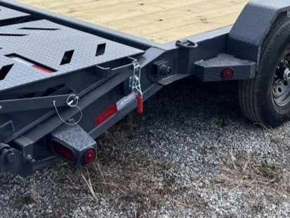 20' Iron Bull EWB Bumper Pull Equipment Trailer Mega Ramps - (2) 7,000 lb Axles - Equipment Trailers - Stryker Dealership Group