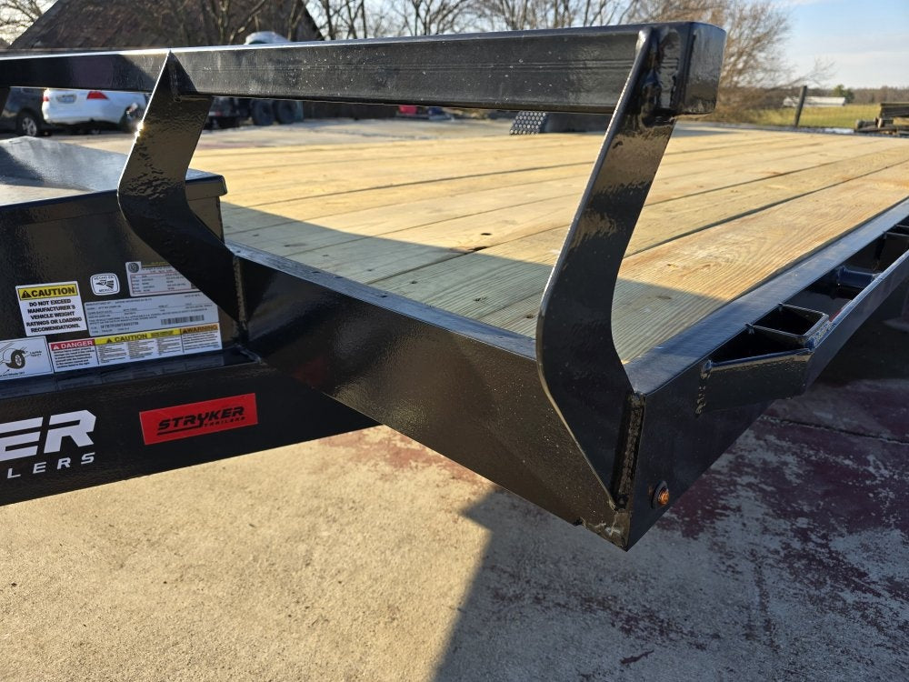 20' Stryker Car Hauler 10K GVWR 83' Wide (2) 5.2qK Axles - Single Car Trailers - Stryker Dealership Group