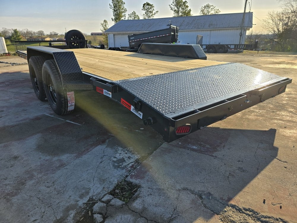 20' Stryker Car Hauler 10K GVWR 83' Wide (2) 5.2qK Axles - Single Car Trailers - Stryker Dealership Group