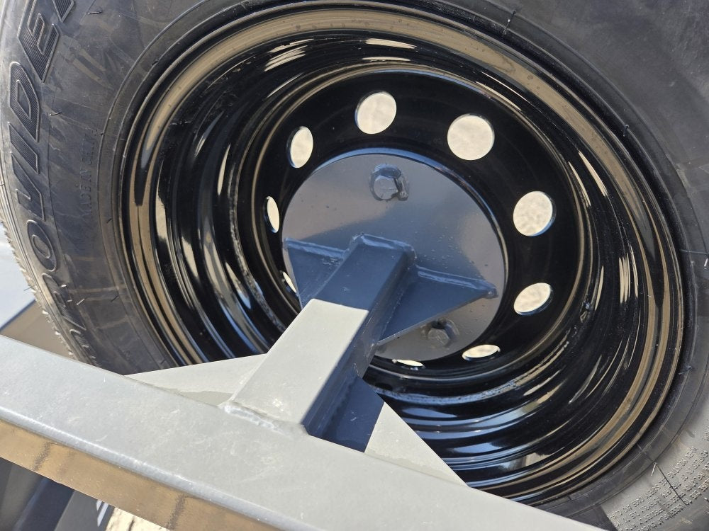 20' Stryker SET Bumper Pull Equipment Trailer Stand Up Ramps - (2) 7K Axles - Equipment Trailers - Stryker Dealership Group