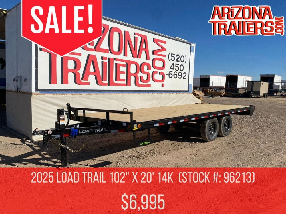 20' Tandem Axle Deck Over Trailer - Equipment Trailers - Stryker Dealership Group