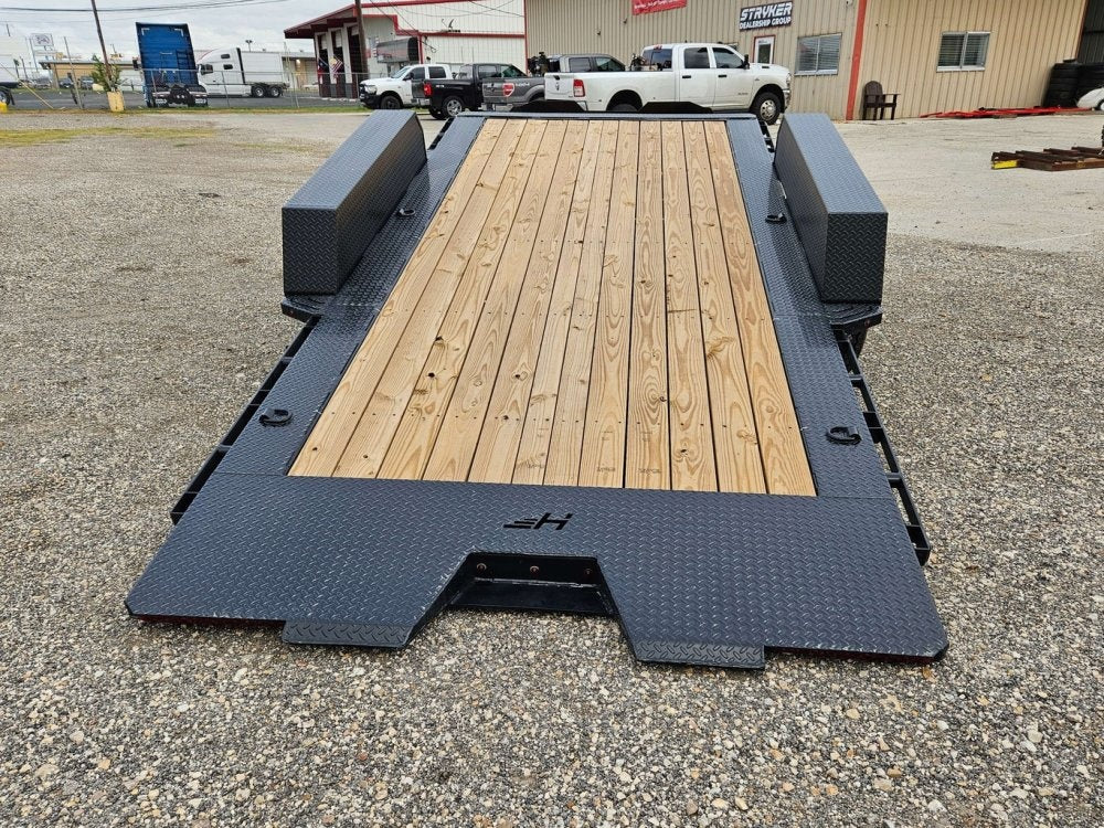 20' Tilt Equipment Trailer (2) 7K Axles 83" Wide - Equipment Tilt/Equipment Trailers - Stryker Dealership Group