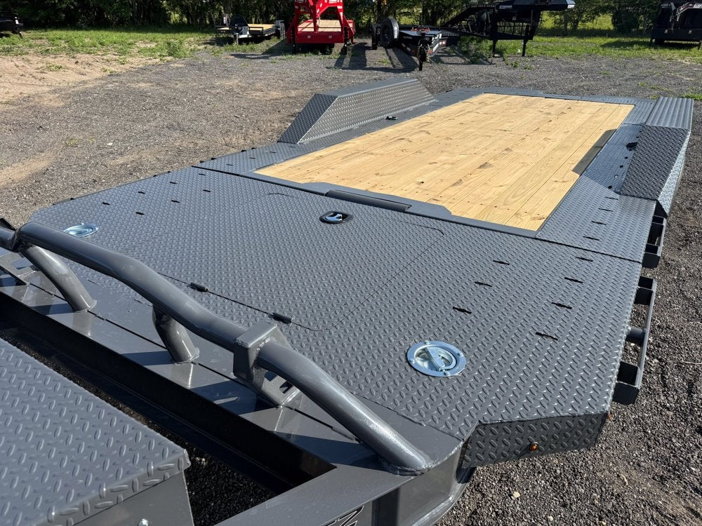 20' Tilt Equipment Trailer (2) 8K Axles 102" Wide - Equipment Tilt/Equipment Trailers - Stryker Dealership Group