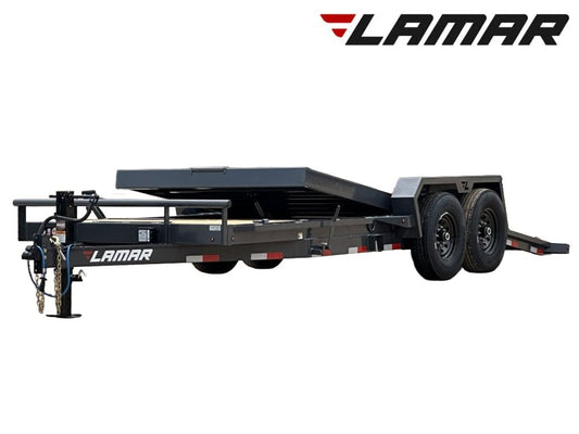 20' Tilt Trailer Lamar (2) 7K Axles 14K GVWR 10K Payload - Equipment Tilt - Stryker Dealership Group