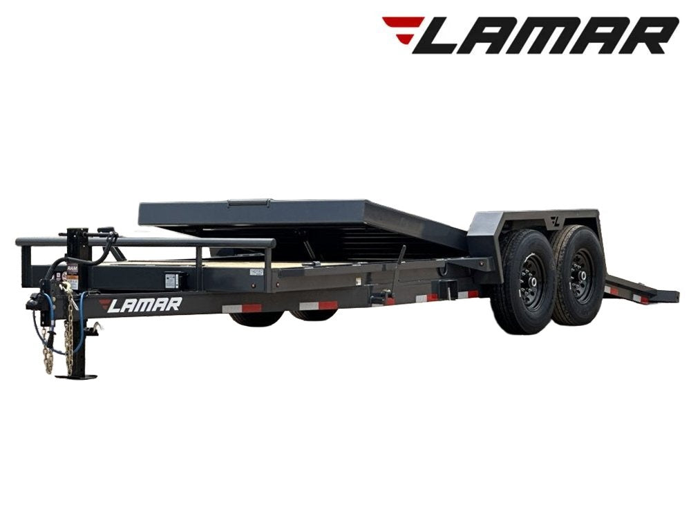 20' Tilt Trailer Lamar (2) 7K Axles 14K GVWR 10K Payload - Equipment Tilt - Stryker Dealership Group