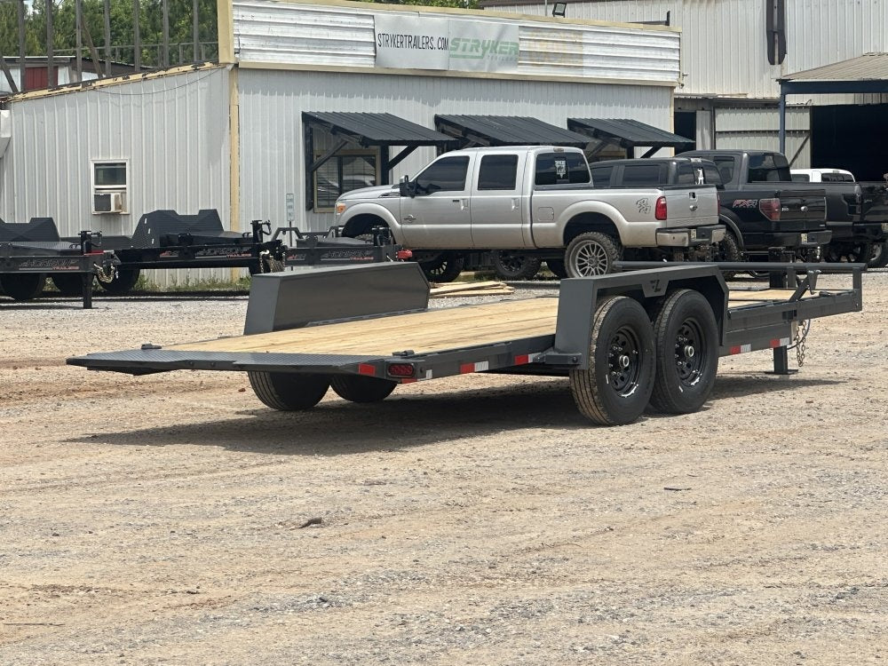 20' Tilt Trailer Lamar (2) 7K Axles 14K GVWR 10K Payload - Equipment Tilt - Stryker Dealership Group