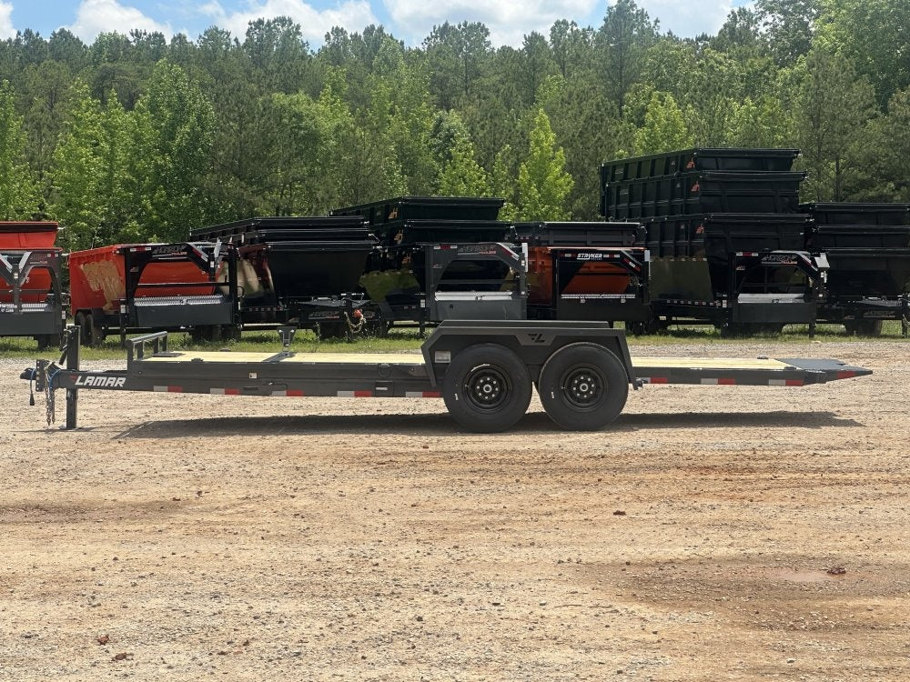 20' Tilt Trailer Lamar (2) 7K Axles 14K GVWR 10K Payload - Equipment Tilt - Stryker Dealership Group
