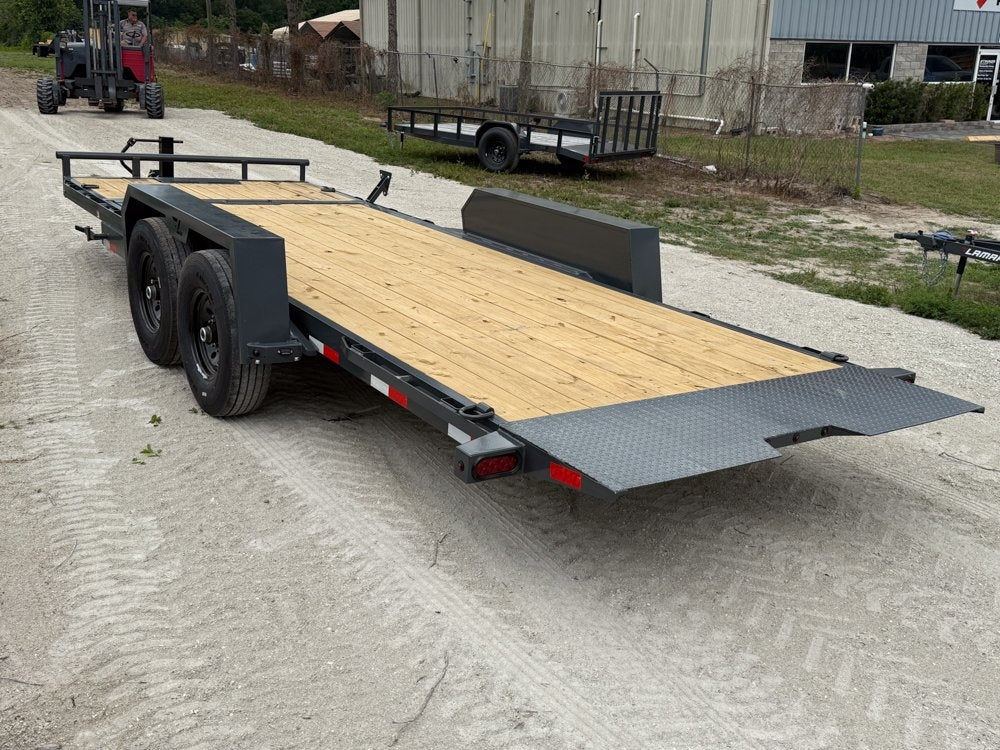 20' Tilt Trailer Lamar (2) 7K Axles 14K GVWR 10K Payload - Equipment Tilt - Stryker Dealership Group