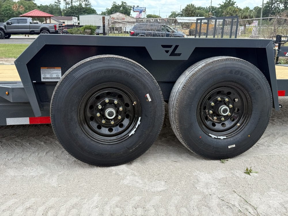 20' Tilt Trailer Lamar (2) 7K Axles 14K GVWR 10K Payload - Equipment Tilt - Stryker Dealership Group