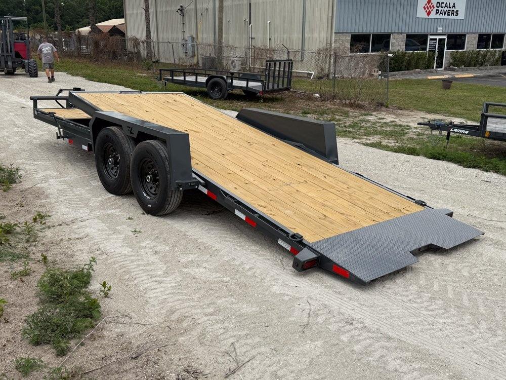 20' Tilt Trailer Lamar (2) 7K Axles 14K GVWR 10K Payload - Equipment Tilt - Stryker Dealership Group