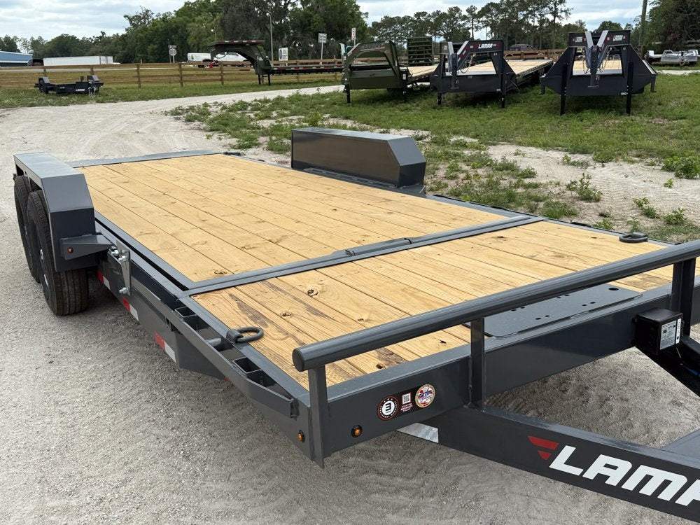 20' Tilt Trailer Lamar (2) 7K Axles 14K GVWR 10K Payload - Equipment Tilt - Stryker Dealership Group