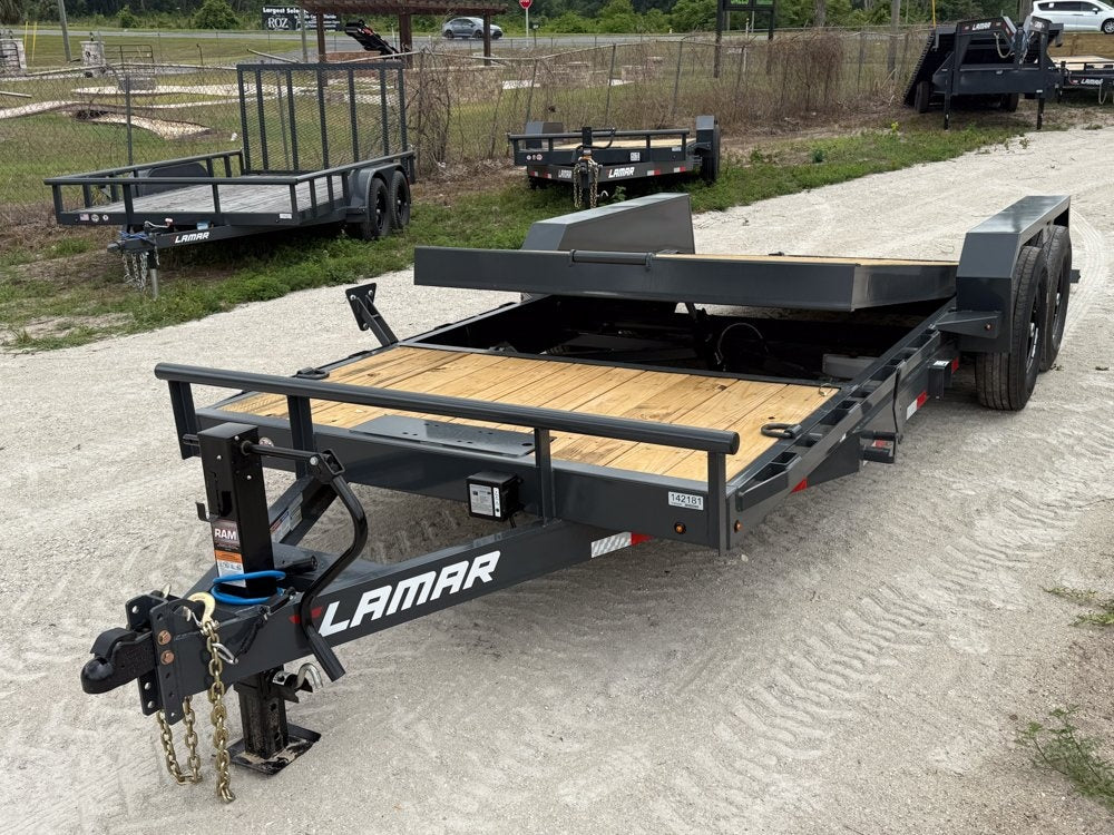 20' Tilt Trailer Lamar (2) 7K Axles 14K GVWR 10K Payload - Equipment Tilt - Stryker Dealership Group