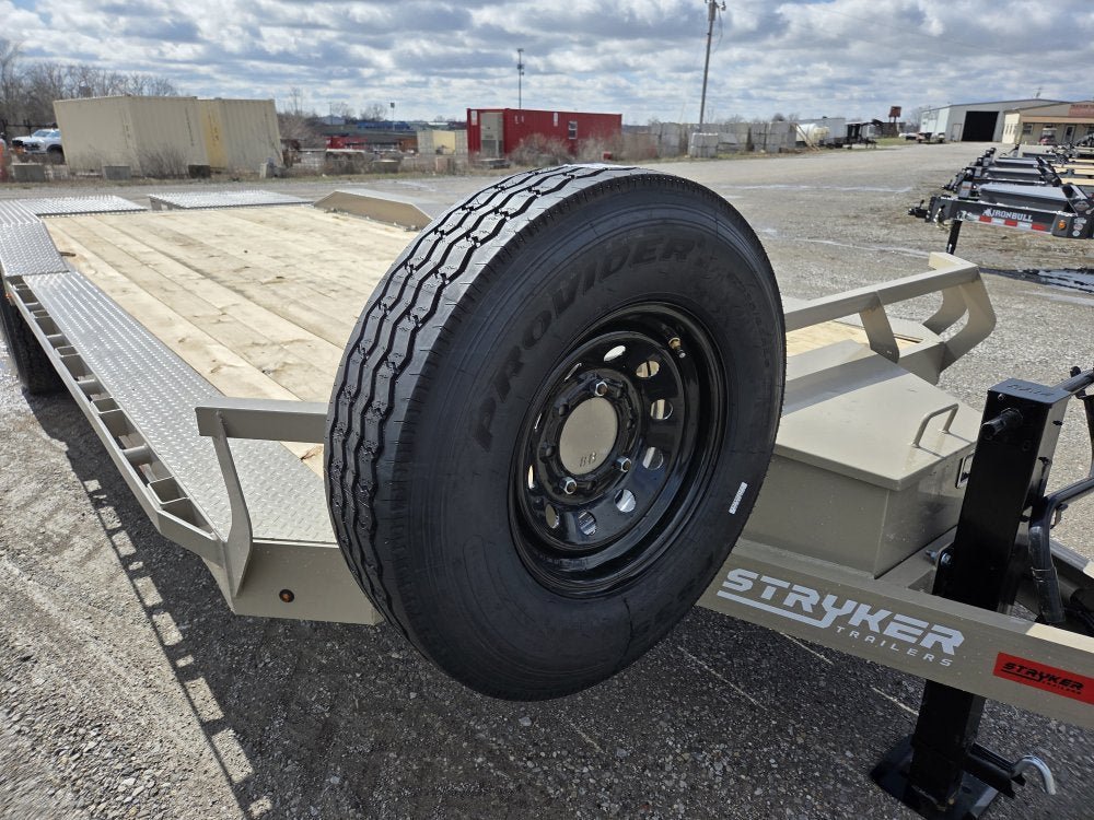 22' Stryker SET Bumper Pull Equipment Trailer DOF - (2) 7K Axles 004083 - Stryker Dealership Group