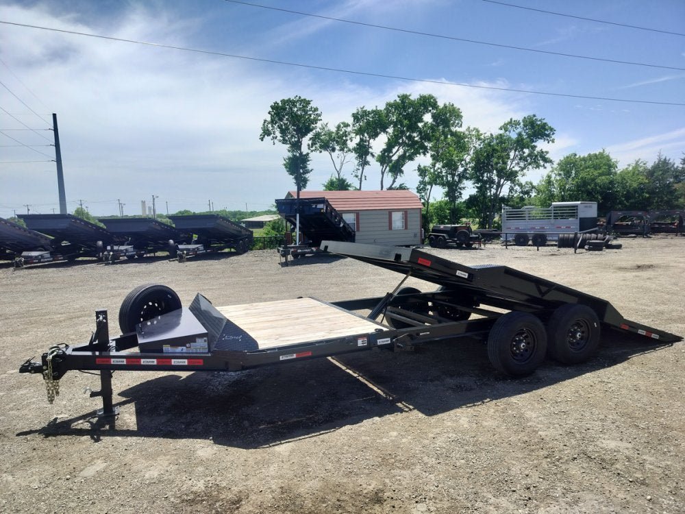 22' Tilt Trailer Drive Over Fenders, 7K Axles 003805 - Stryker Dealership Group