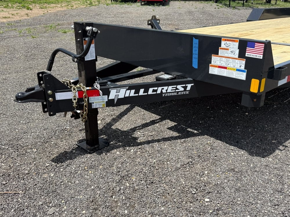 22' BP Equipment Trailer Stand Up Ramps - 7k Axles - Equipment Trailers - Stryker Dealership Group