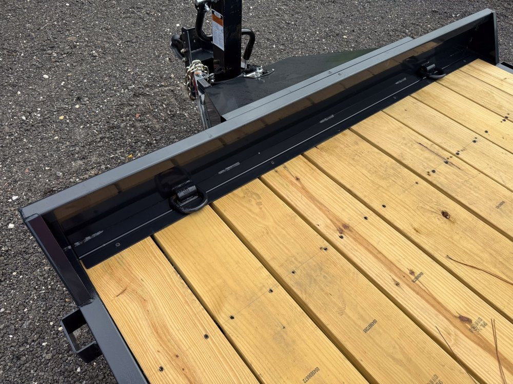 22' BP Equipment Trailer Stand Up Ramps - 7k Axles - Equipment Trailers - Stryker Dealership Group