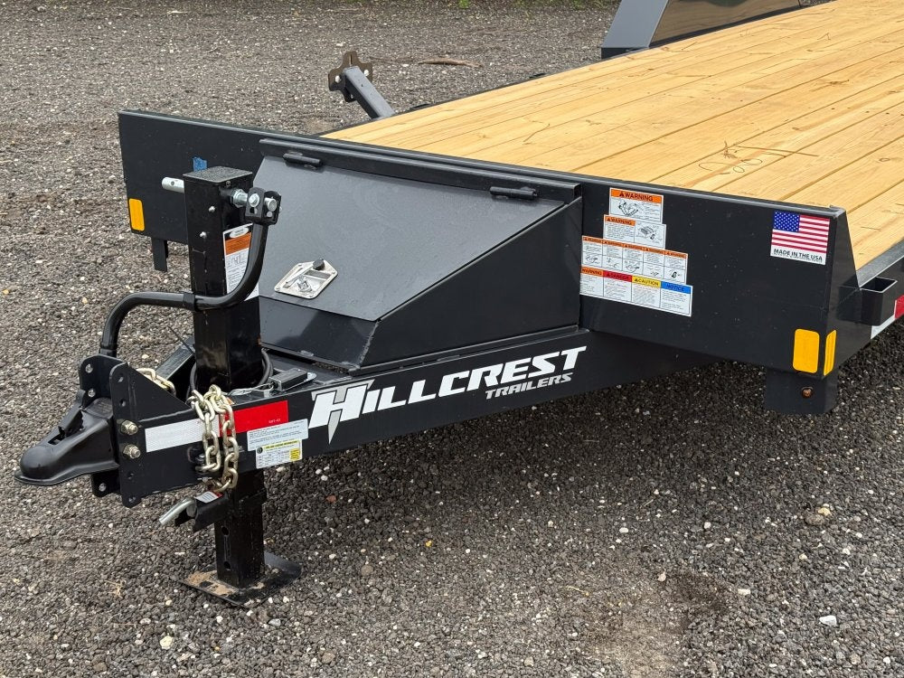 22' BP Equipment Trailer Stand Up Ramps - 7k Axles - Equipment Trailers - Stryker Dealership Group