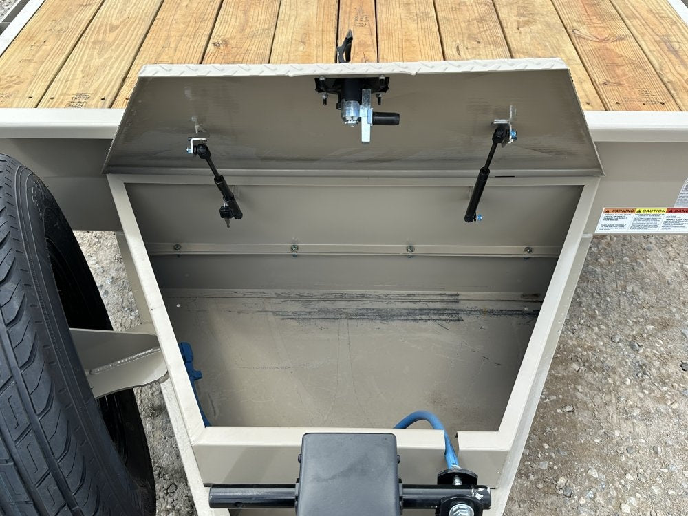 22' ERH Equipment Trailer (2) 7K Axles, Stand Up Ramps - Equipment Trailers - Stryker Dealership Group