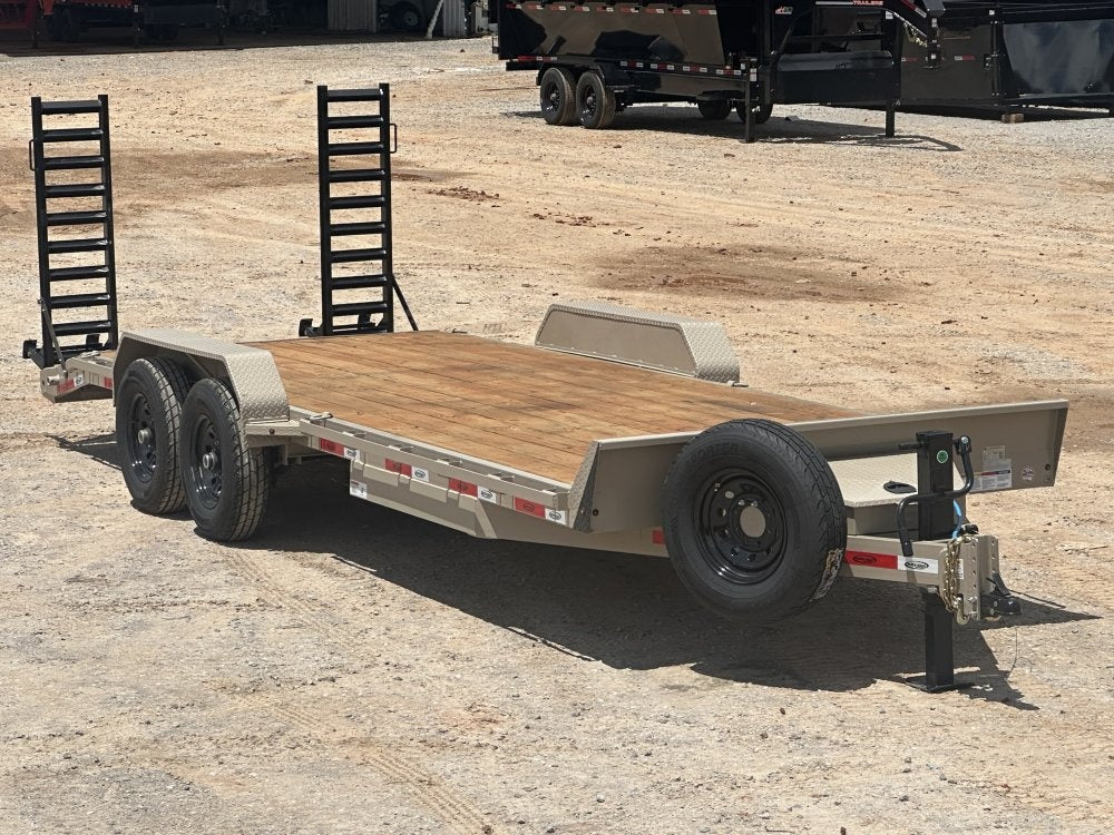 22' ERH Equipment Trailer (2) 7K Axles, Stand Up Ramps - Equipment Trailers - Stryker Dealership Group