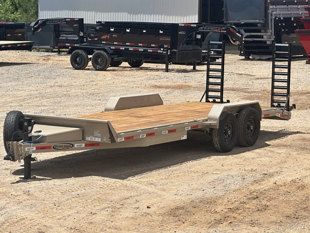 22' ERH Equipment Trailer (2) 7K Axles, Stand Up Ramps - Equipment Trailers - Stryker Dealership Group