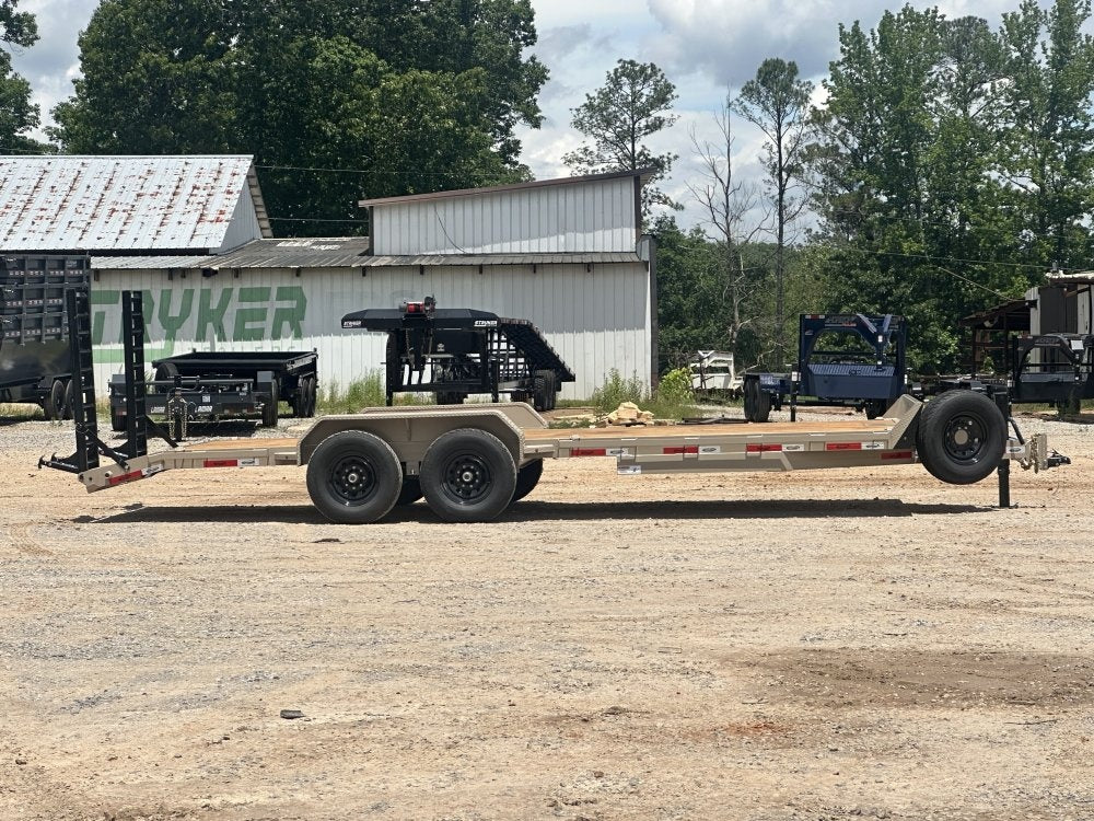 22' ERH Equipment Trailer (2) 7K Axles, Stand Up Ramps - Equipment Trailers - Stryker Dealership Group