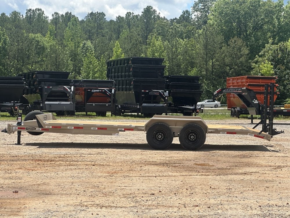 22' ERH Equipment Trailer (2) 7K Axles, Stand Up Ramps - Equipment Trailers - Stryker Dealership Group