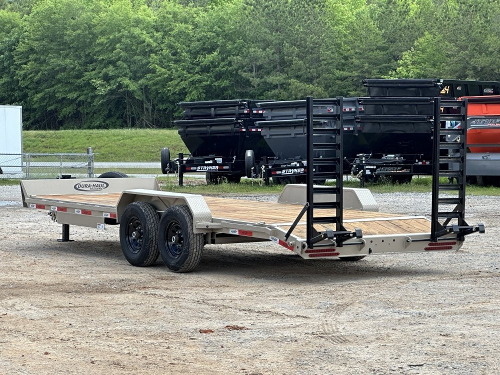 22' ERH Equipment Trailer (2) 7K Axles, Stand Up Ramps - Equipment Trailers - Stryker Dealership Group