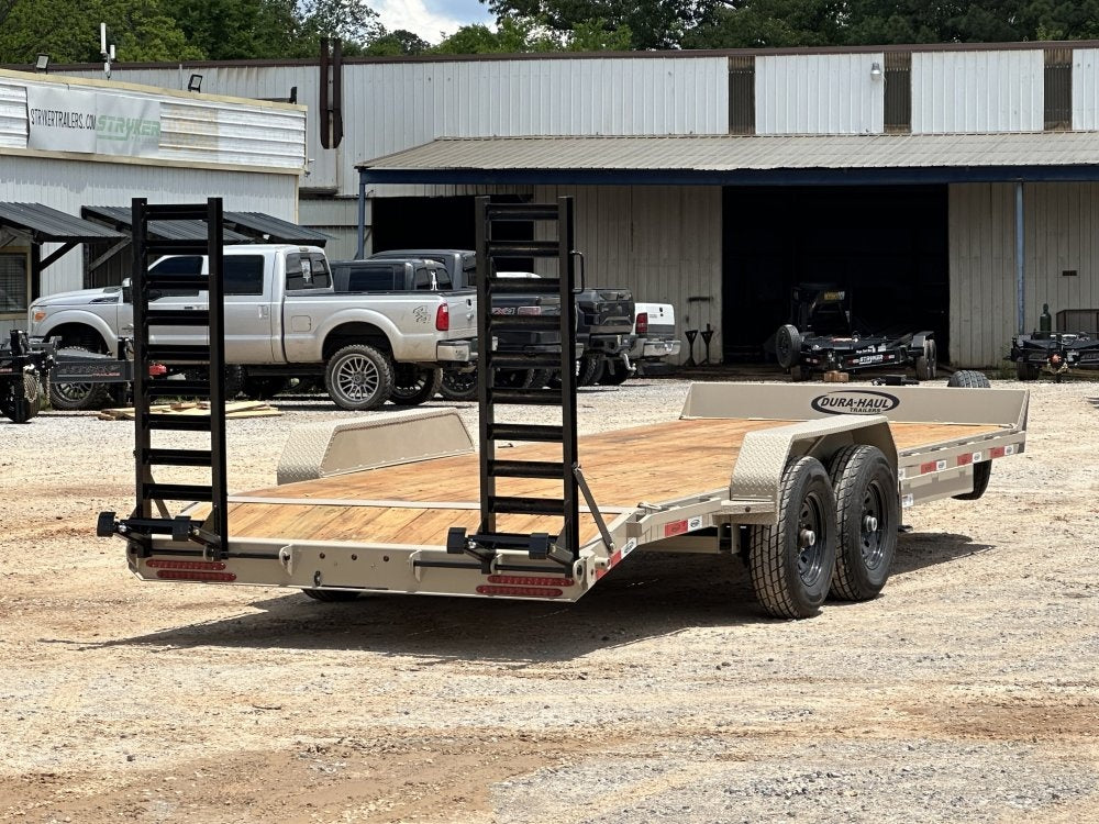 22' ERH Equipment Trailer (2) 7K Axles, Stand Up Ramps - Equipment Trailers - Stryker Dealership Group