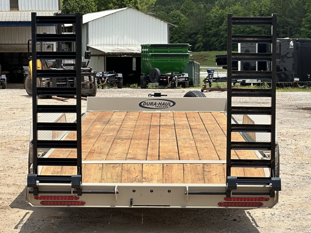 22' ERH Equipment Trailer (2) 7K Axles, Stand Up Ramps - Equipment Trailers - Stryker Dealership Group