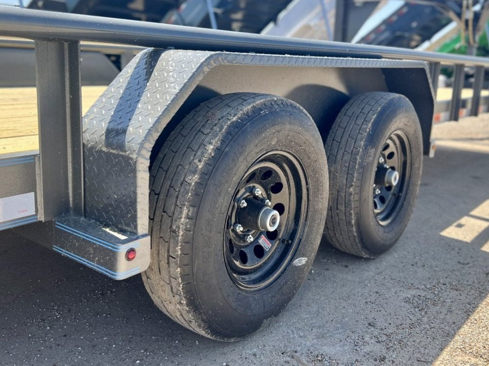 22' Gooseneck Heavy Pipe Rail Equipment Trailer - 6K Axles - Slide In Ramps - Pipe Top Rail - Stryker Dealership Group