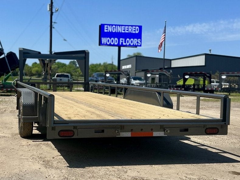 22' Gooseneck Heavy Pipe Rail Equipment Trailer - 6K Axles - Slide In Ramps - Pipe Top Rail - Stryker Dealership Group