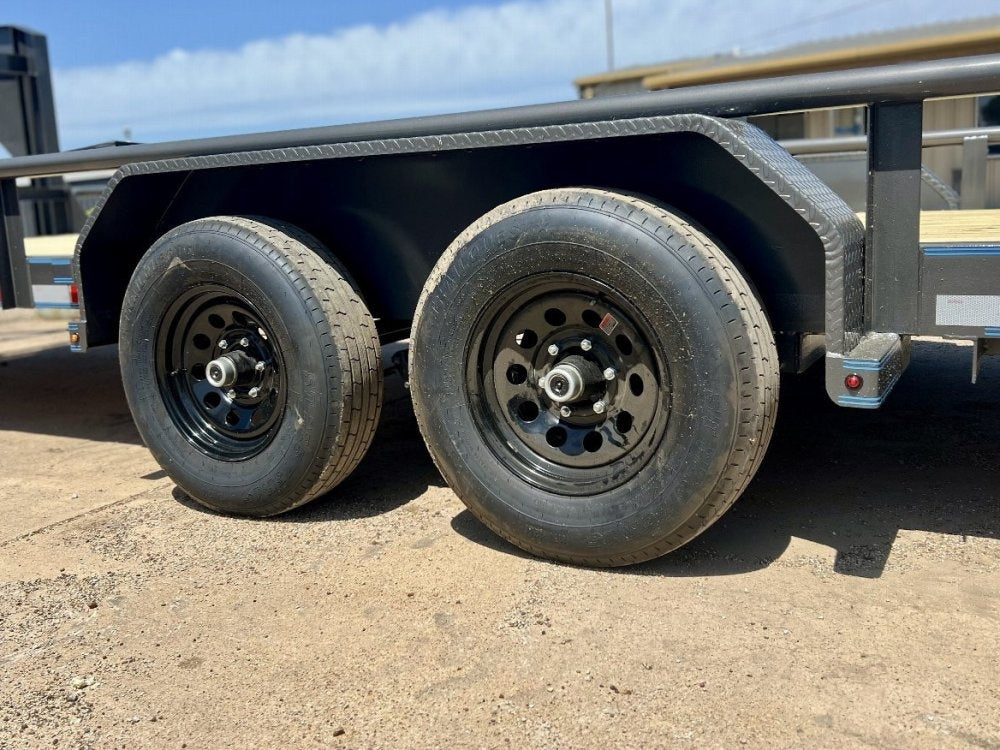 22' Gooseneck Heavy Pipe Rail Equipment Trailer - 6K Axles - Slide In Ramps - Pipe Top Rail - Stryker Dealership Group