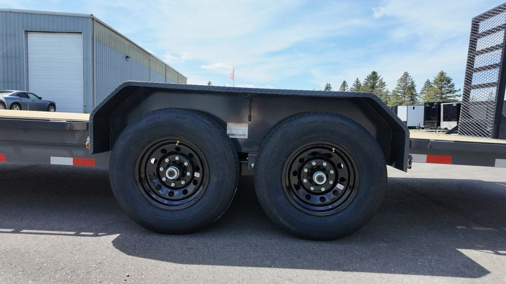 22' H6 Bumper Pull 7K Axles 2' Dovetail - Equipment Trailers - Stryker Dealership Group