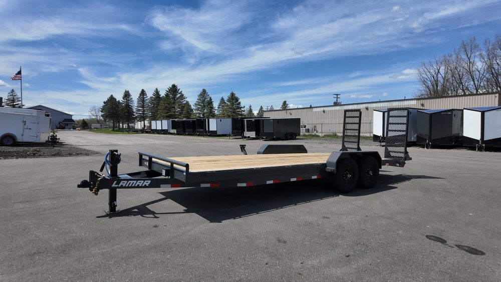 22' H6 Bumper Pull 7K Axles 2' Dovetail - Equipment Trailers - Stryker Dealership Group