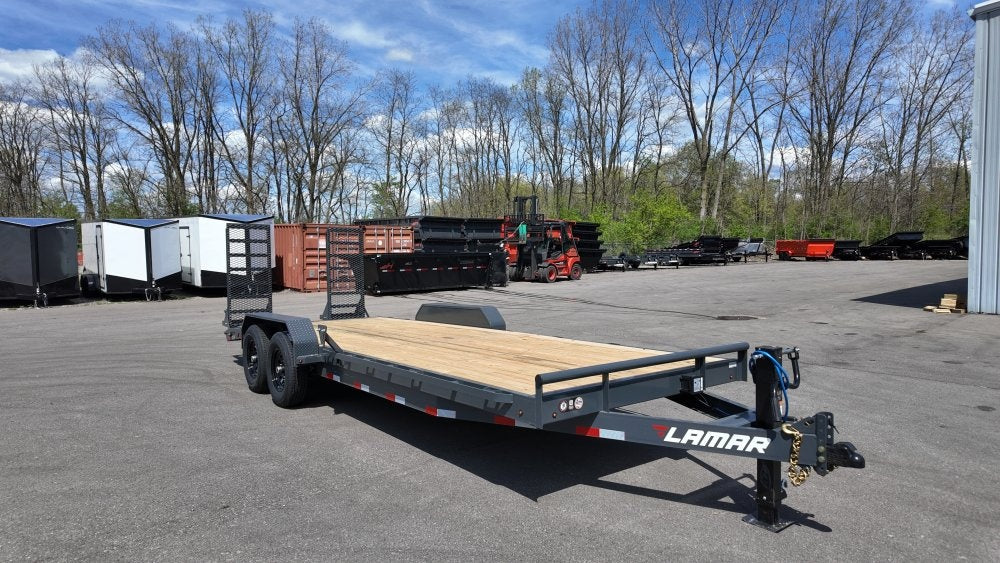 22' H6 Bumper Pull 7K Axles 2' Dovetail - Equipment Trailers - Stryker Dealership Group