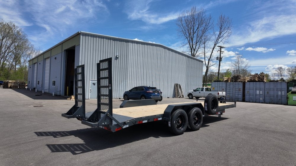 22' H6 Bumper Pull 8K Axles 2' Dovetail - Equipment Trailers - Stryker Dealership Group