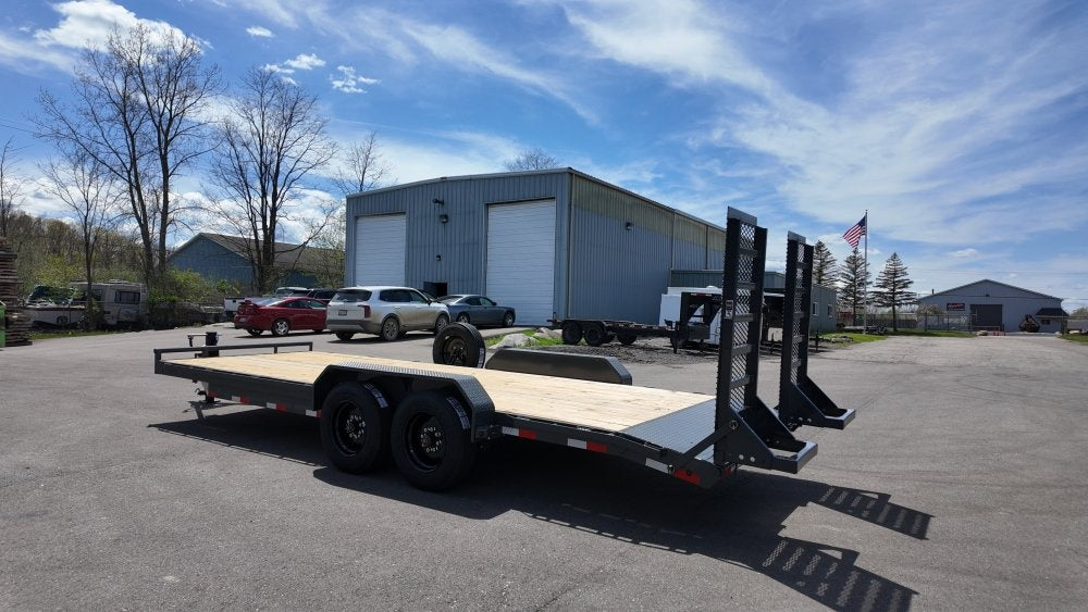 22' H6 Bumper Pull 8K Axles 2' Dovetail - Equipment Trailers - Stryker Dealership Group