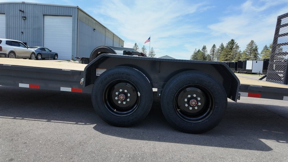 22' H6 Bumper Pull 8K Axles 2' Dovetail - Equipment Trailers - Stryker Dealership Group