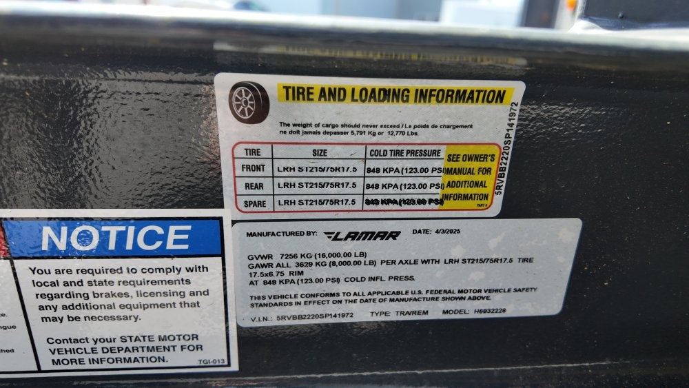 22' H6 Bumper Pull 8K Axles 2' Dovetail - Equipment Trailers - Stryker Dealership Group