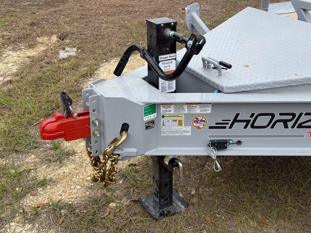 22' HEH Equipment Trailer (2) 10K Axles, Drive Over Fenders, 3' Dove W/ Mountain Ramps - Drive Over Fenders - Stryker Dealership Group