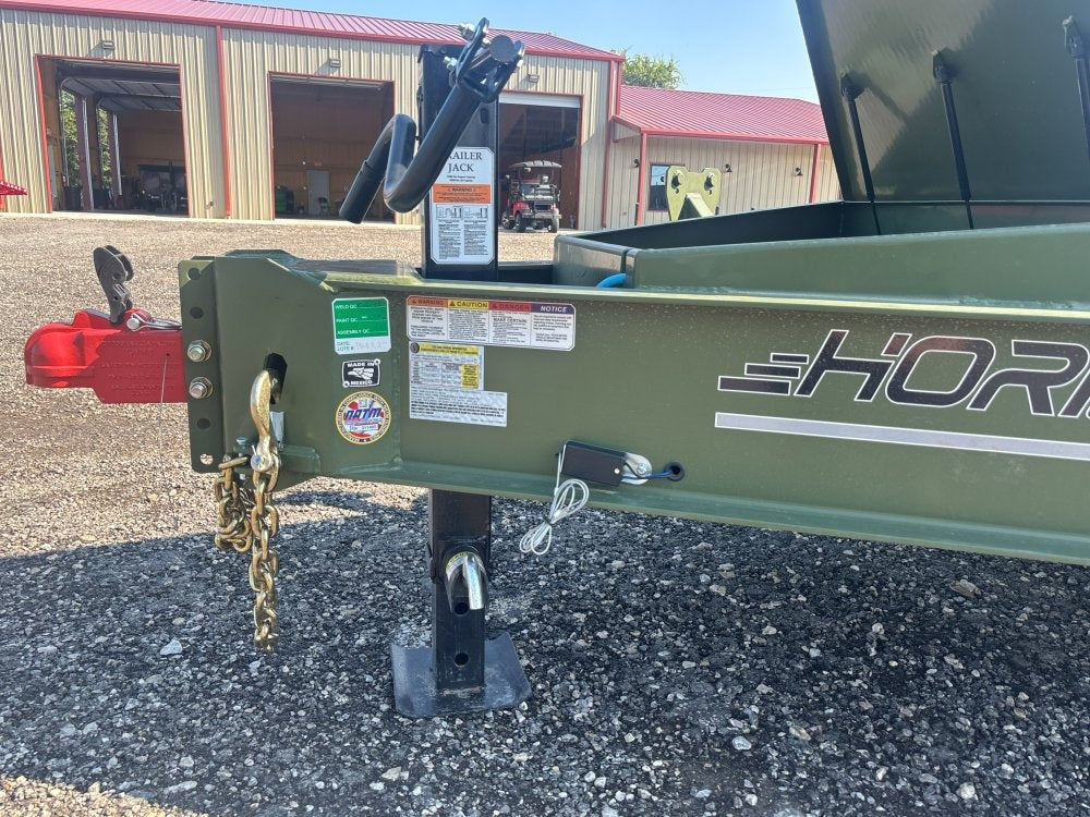 22' HEH Equipment Trailer (2) 10K Axles, Drive Over Fenders, 3' Dove W/ Mountain Ramps - Equipment Trailers - Stryker Dealership Group