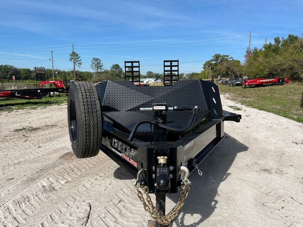 22' HEH Equipment Trailer (2) 10K Axles, Drive Over Fenders, 3' Dove W/Stand Up Ramps - Drive Over Fenders - Stryker Dealership Group