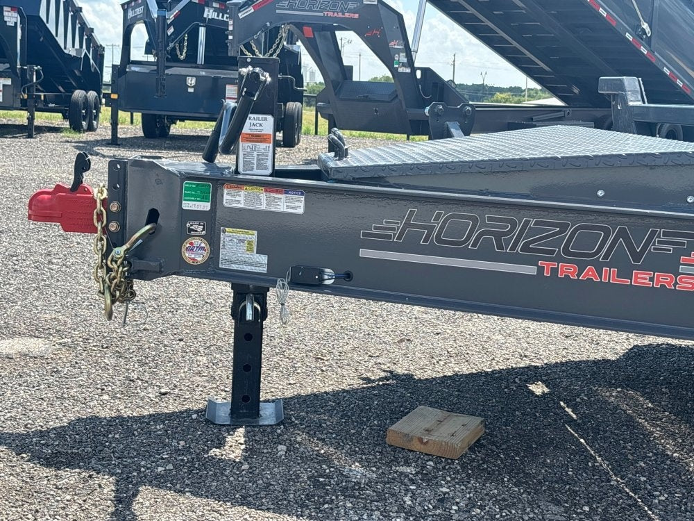 22' HEH Equipment Trailer (2) 10K Axles, Drive Over Fenders, 3' Dove W/Stand Up Ramps - Equipment Trailers - Stryker Dealership Group