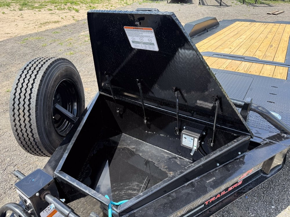 22' HET Tilt Equipment Trailer Bumper Pull 102" Wide (2) 10K Axles - Equipment Tilt - Stryker Dealership Group