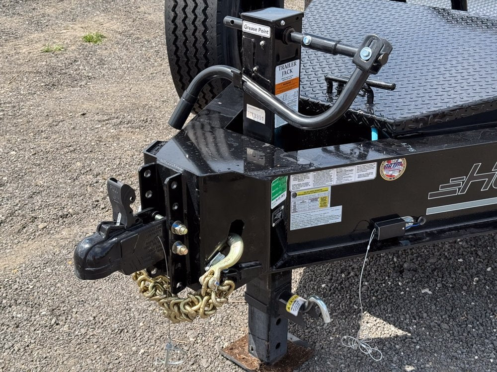 22' HET Tilt Equipment Trailer Bumper Pull 102" Wide (2) 10K Axles - Equipment Tilt - Stryker Dealership Group