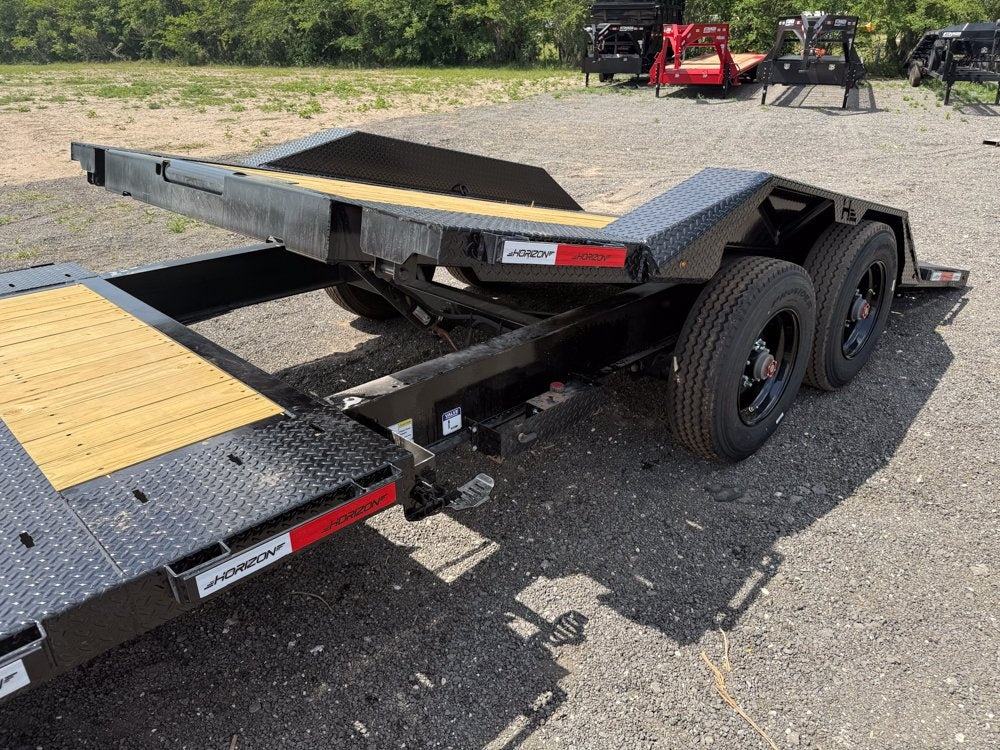 22' HET Tilt Equipment Trailer Bumper Pull 102" Wide (2) 10K Axles - Equipment Tilt - Stryker Dealership Group